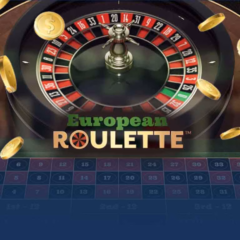 Juego de ruleta europea en línea