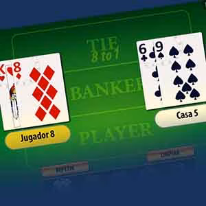 Cartas - Juego de Casino Baccarat Online