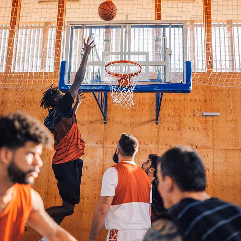 Juego de baloncesto